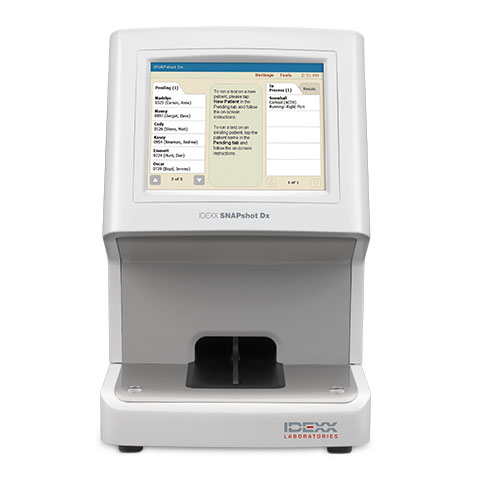 Front view of the SNAPshot Dx Analyzer